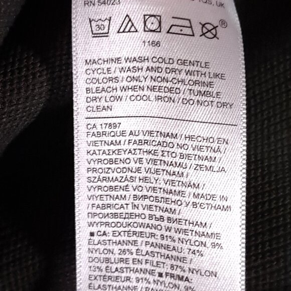 Athleta Pant Women's 14 Headlands Hybrid Cargo II Tight Legging Green Outdoor - Picture 16 of 16